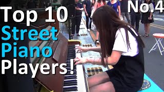 Top 10 Street Piano Performances [upl. by Yehc]