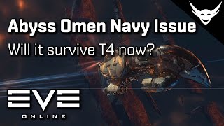 EVE Online  T4 Abyss 100 mil Omen Navy Issue [upl. by Ataner]