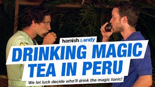 Drinking Magic Tea In Peru [upl. by Krahling286]