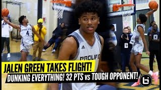 Jalen Green TAKES OFF for 32 Points vs TOUGH St Louis team Prolific Prep Full Highlights [upl. by Tena453]