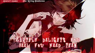 Nightcore  Alastors Game The Living Tombstone [upl. by Ahsiele]