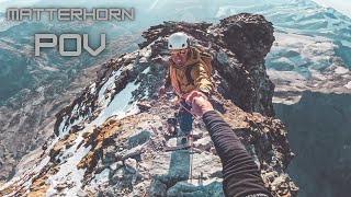 Climbing the Matterhorn RAW POV [upl. by Kenyon]