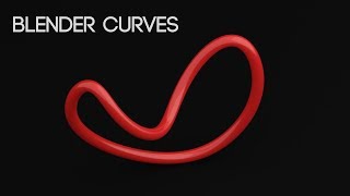 CURVES Bezier curves curve modifier tubes tapering  Blender [upl. by Arline]