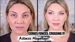 COMMENT CAMOUFLER SES CERNES  MAQUILLAGE amp ASTUCES FACILES  Dark Circles [upl. by Edyth]