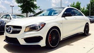 2015 Mercedes Benz CLA Class CLA 45 AMG Full Review  Exhaust  Start Up [upl. by Bink]