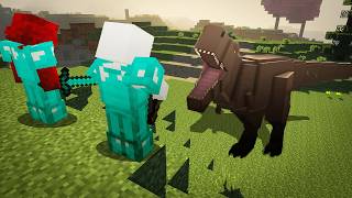 Surviving Dinosaurs in Minecraft [upl. by Emanuele480]