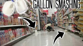 GALLON SMASHING PRANK [upl. by Taveda134]