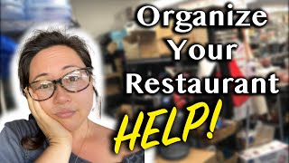 Organize your Restaurant  Food Storage  Commercial Kitchen [upl. by Lledraw]