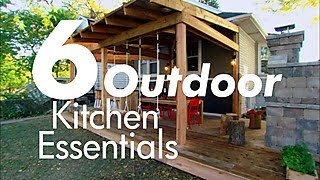 6 Incredible Outdoor Kitchens  DIY Network [upl. by Fai]