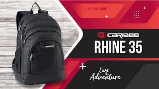 Caribee Rhine 35L backpack  Product Tour [upl. by Sirrad]