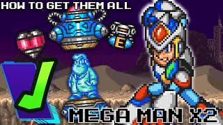 The DEFINITIVE Guide to Mega Man X2 All Items NO Backtracking [upl. by Aerdnac]