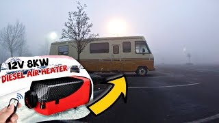 Cheap EBAY Diesel Heater Installed  RV LIVING [upl. by Rajiv]