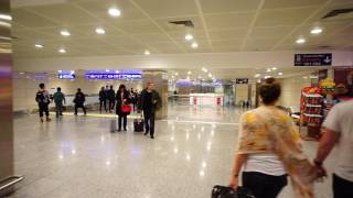 Turkey Istanbul Atatürk Airport walking to gate 228A [upl. by Ainek870]