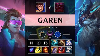 Garen Top vs Ornn Unstoppable  EUW Master Patch 1424 [upl. by Manno]