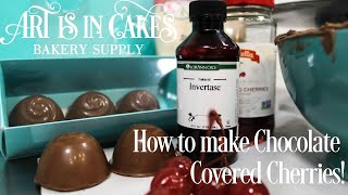 How to Make Chocolate Covered Cherries [upl. by Anitteb76]