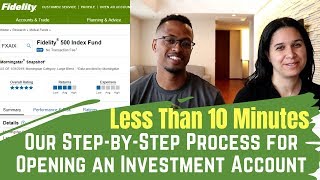 How to Open a Stock Account in Less Than Ten Minutes  Start Investing Today [upl. by Leesa]