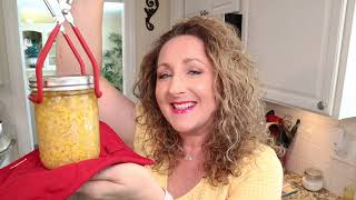 Home Canned CreamStyle Corn  Pressure Canning  Corn  How To Make Creamed Corn [upl. by Shriver]