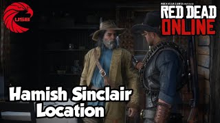 Red Dead Online Hamish Sinclair Location  RDR2 Online Hamish Sinclair Missions Location [upl. by Artemed]