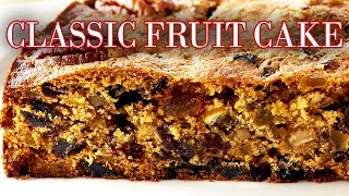 Professional Baker Teaches You How To Make FRUIT CAKE [upl. by Vallonia]