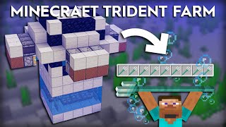 Minecraft Easy DrownedTrident Farm [upl. by Offen]