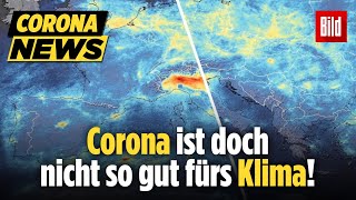 Satellitenbilder zeigen wie sich die Umweltbelastung seit der CoronaKrise verändert hat [upl. by Siramay]