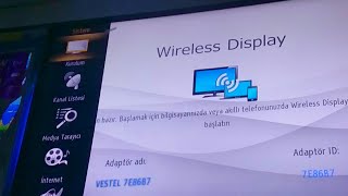 Vestel EKRAN YANSITMA  WİRELESS DİSPLAY SORUNU ÇÖZÜM [upl. by Wira]