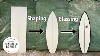 Surfboard Shaping amp Glassing HighPerformance Shortboard [upl. by Lehcyar]