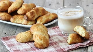 Biscotti al latte siciliani [upl. by Llerdnod]