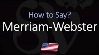 How to Pronounce Merriam Webster CORRECTLY [upl. by Seuqramed]