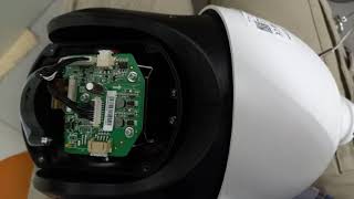 HikVision Speed Dome DS2DE4415IWDE Reset Button [upl. by Narhem]