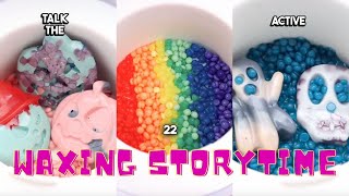 🌈✨ Satisfying Waxing Storytime ✨😲 694 My friends had s while I was sleeping in the same bed [upl. by Luoar]