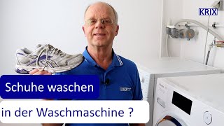 Sportschuhe in der Waschmaschine waschen [upl. by Ennayelhsa]