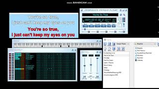 DEMO  VanBascos Professional Midi  Karaoke Player Program [upl. by Reppart]