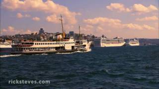 Istanbul Turkey Golden Horn and Bosphorus  Rick Steves’ Europe Travel Guide  Travel Bite [upl. by Lemcke645]