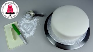 How To Cover A Cake In Fondant  With The Icing Artist [upl. by Trebleht148]