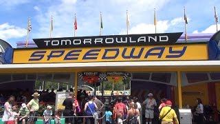 Tomorrowland Speedway FULL POV Ride at The Magic Kingdom Walt Disney World 1080 HD [upl. by Enitselec293]