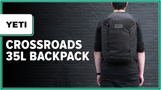 YETI Crossroads 35L Backpack Review 3 Weeks of Use [upl. by Tterab]