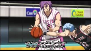 kuroko no basket stealth fullcourt mantoman defense [upl. by Yve34]