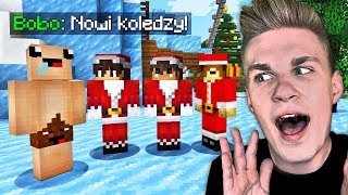 BOBO poznaje MOICH KOLEGÓW w Minecraft [upl. by Yrffoeg495]