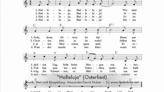 Halleluja Osterlied [upl. by Idou]