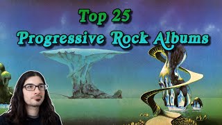 Top 25 Progressive Rock Albums [upl. by Attekal]