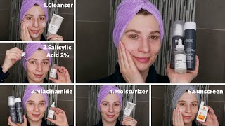 How to Use The Ordinary Niacinamide and 2 Salicylic Acid BHA [upl. by Dulcle677]