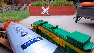 Model Train Video One Full Hour Of KidFriendly Model Trains [upl. by Neeluj]