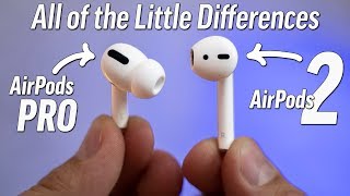 AirPods Pro vs AirPods 2  Very Detailed Full Comparison [upl. by Bullion658]