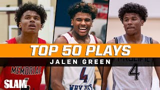 Jalen Green BEST Plays of Career 🔥 SLAM Top 50 Friday [upl. by Najar]