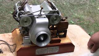 INCREDIBLE HOMEMADE V4 ENGINE from scratch [upl. by Rafaela]