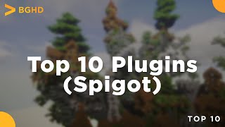 Top 10 Premium Spigot Plugins 2020 [upl. by Nasia622]