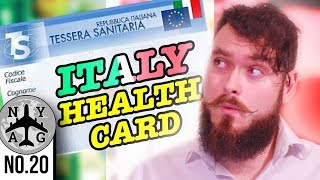 How to get an Italian health insurance card  Tessera Sanitaria [upl. by Anaeed]