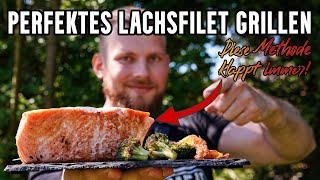 Lachs perfekt grillen auf dem Gasgrill 2 simple Methoden  Beilagen [upl. by Arat]