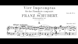 Schubert 4 Impromptus Op142 Zimerman [upl. by Keeryt978]